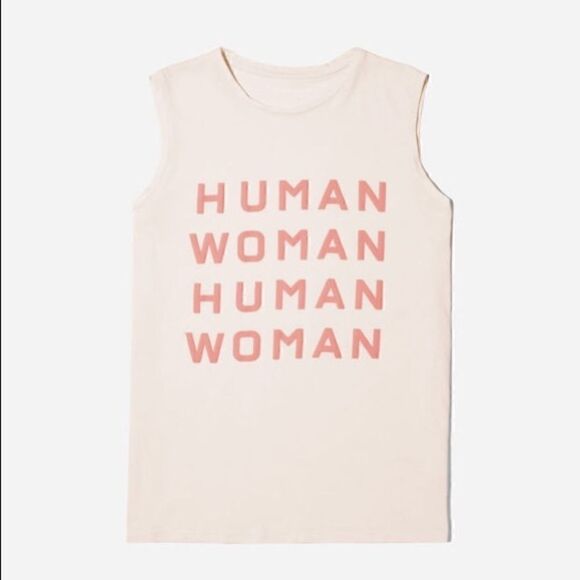 Everlane Human Woman blush tank top NWOT - Picture 3 of 4